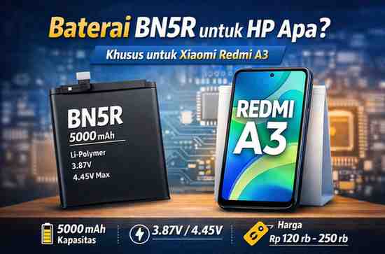 Baterai BN5R untuk HP Apa Saja