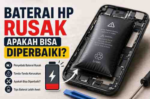 Baterai HP Rusak Apakah Bisa Diperbaiki