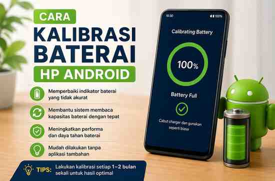 Cara Kalibrasi Baterai HP Android